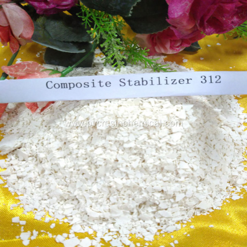 Chemical White Flake Compound PVC Lead Heat Stabilizer